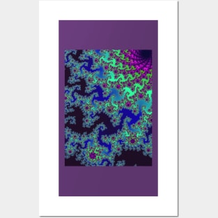 fractal style Posters and Art